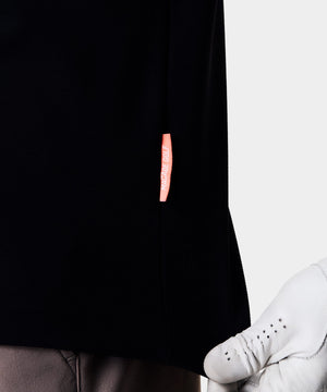 Heath Black Mock Tee Macade Golf