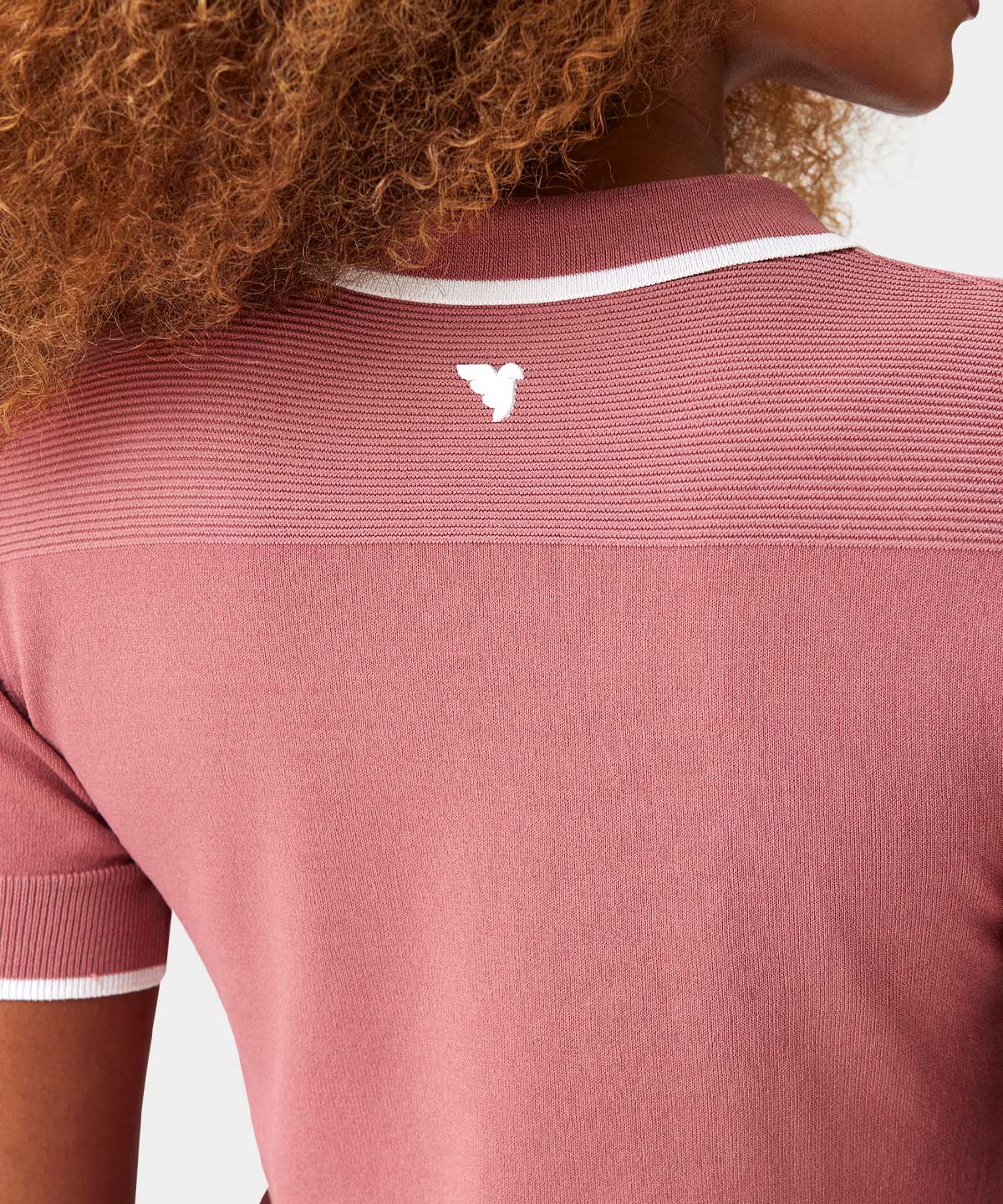 Blush Range Knit Polo