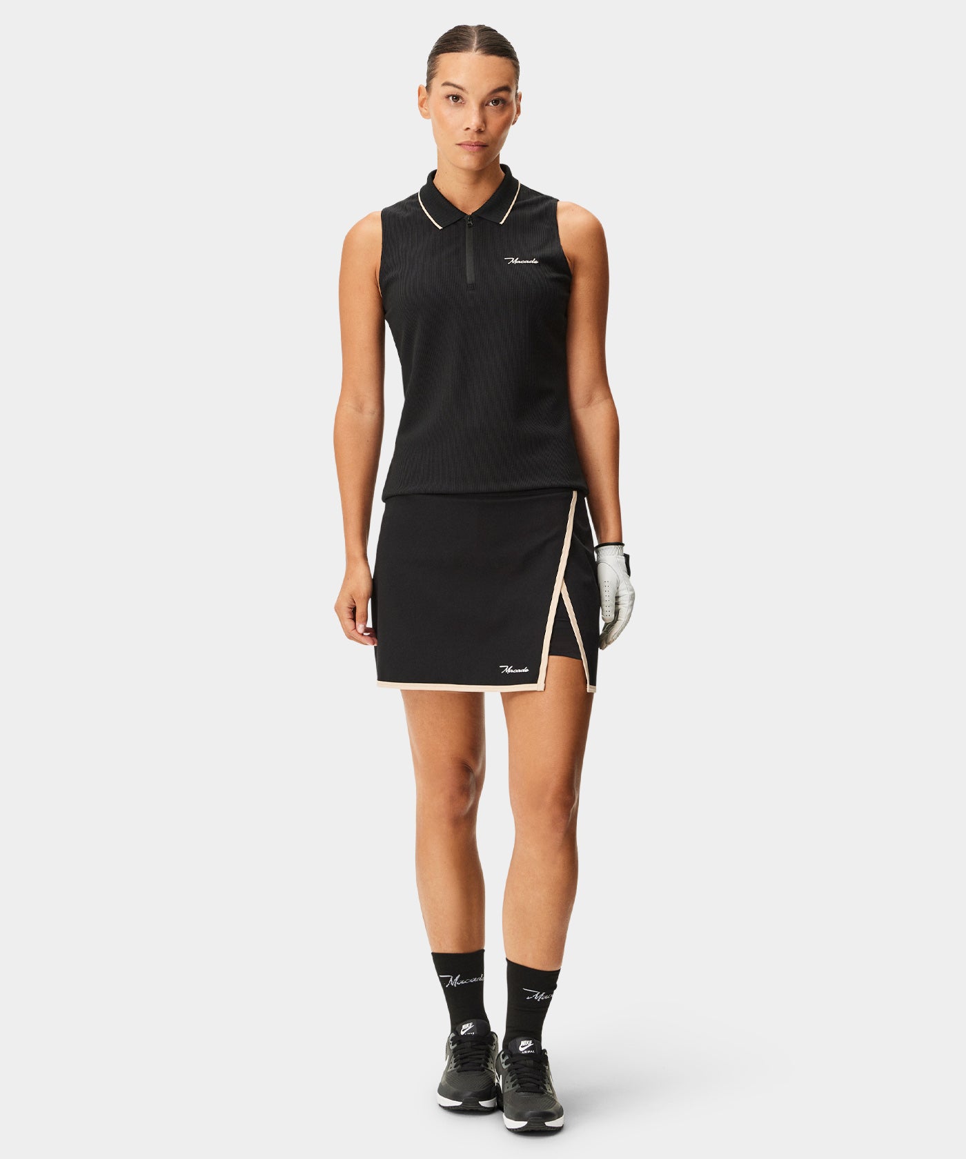 Black Players TX Stretch Skort