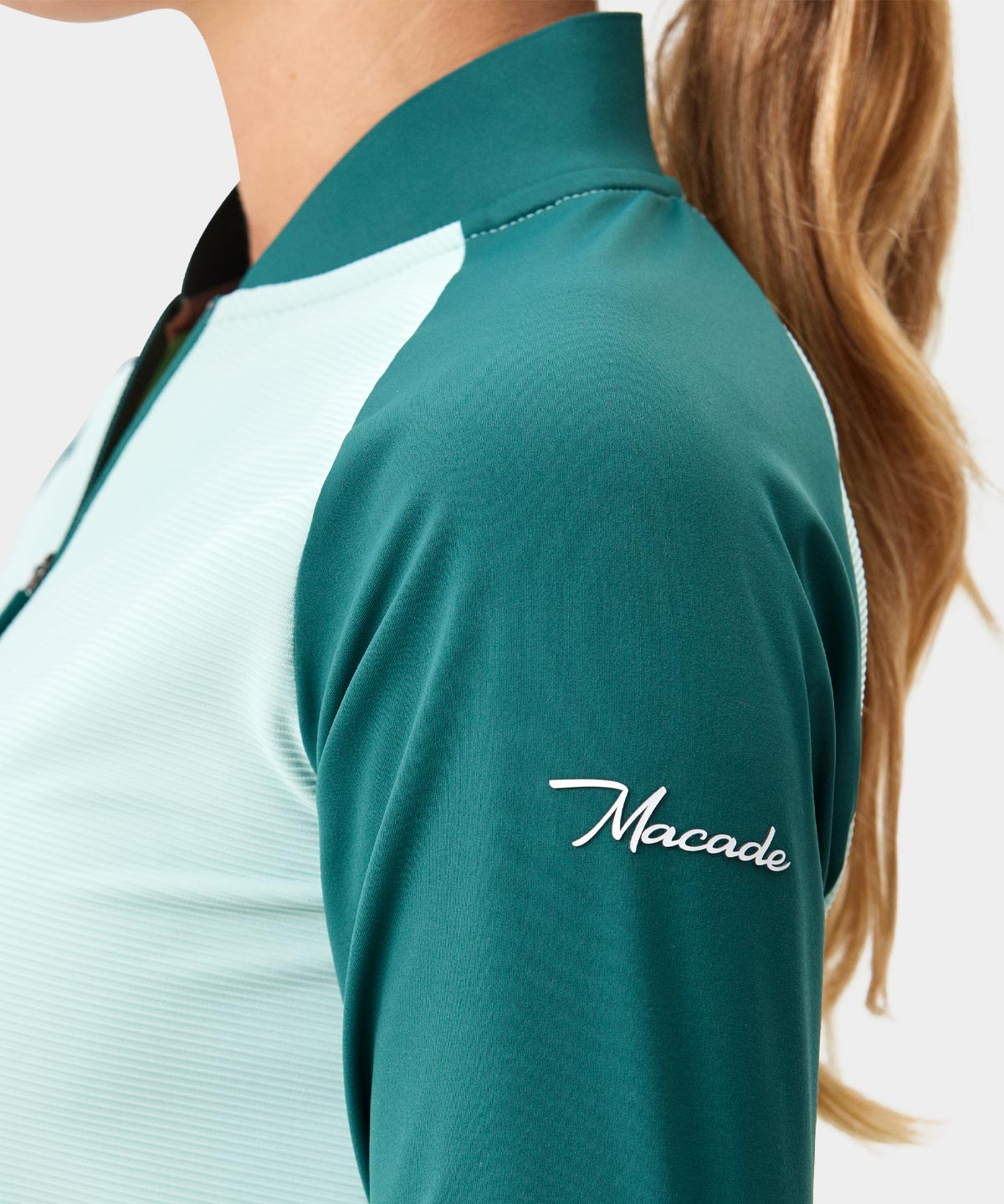 Mint Tech Bomber Zip