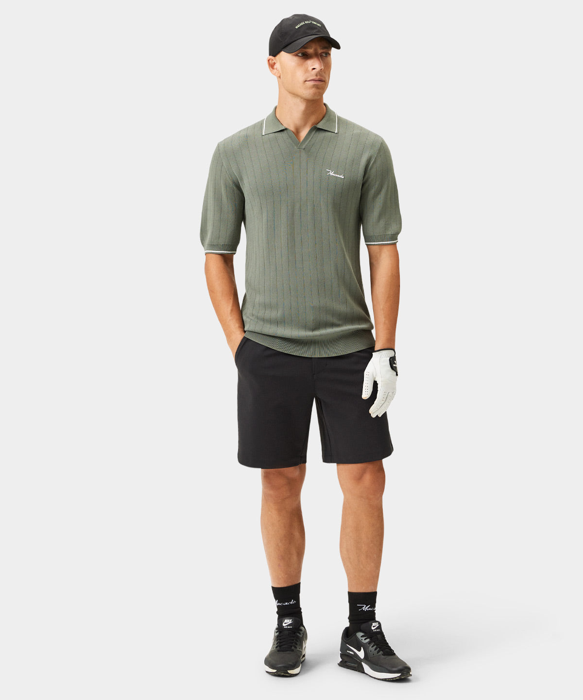 Sage Range Knit Shirt Macade Golf