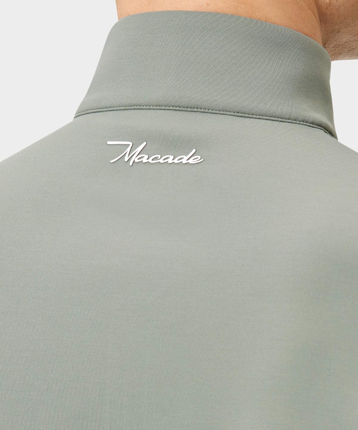 Sage Green Stage Quarter Zip Macade Golf