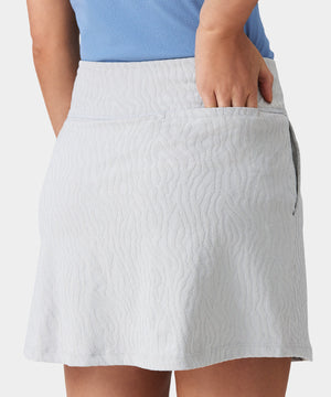 Rori Light Grey Performance Skirt Macade Golf