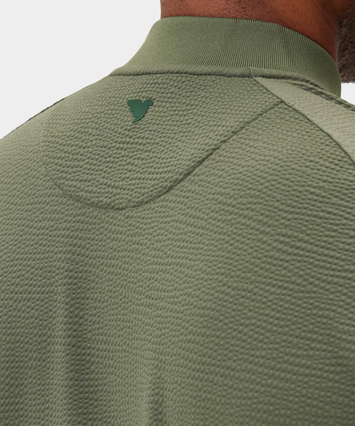 Club Forest Green Bomber Shirt Macade Golf