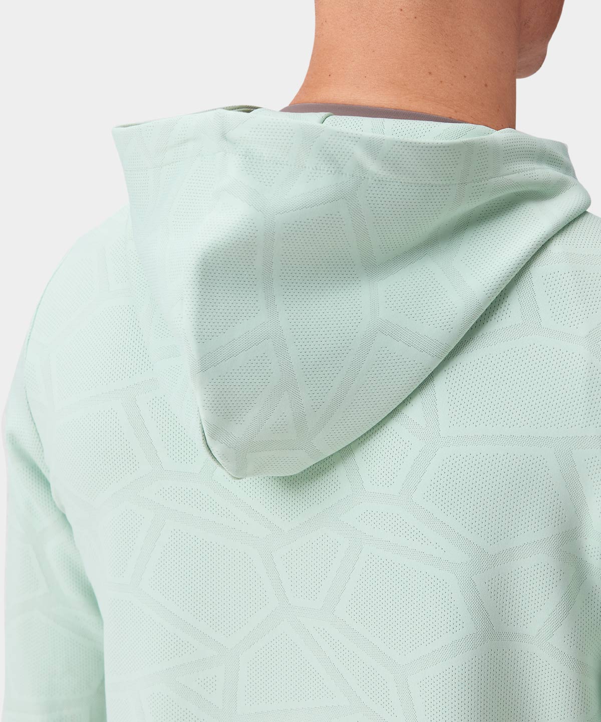 Mint Crossover Tech Hoodie Macade Golf