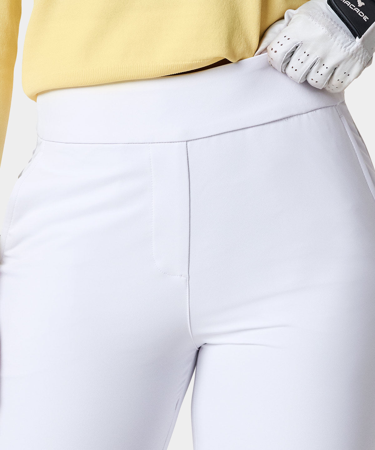 Nora White Flex Trouser Macade Golf