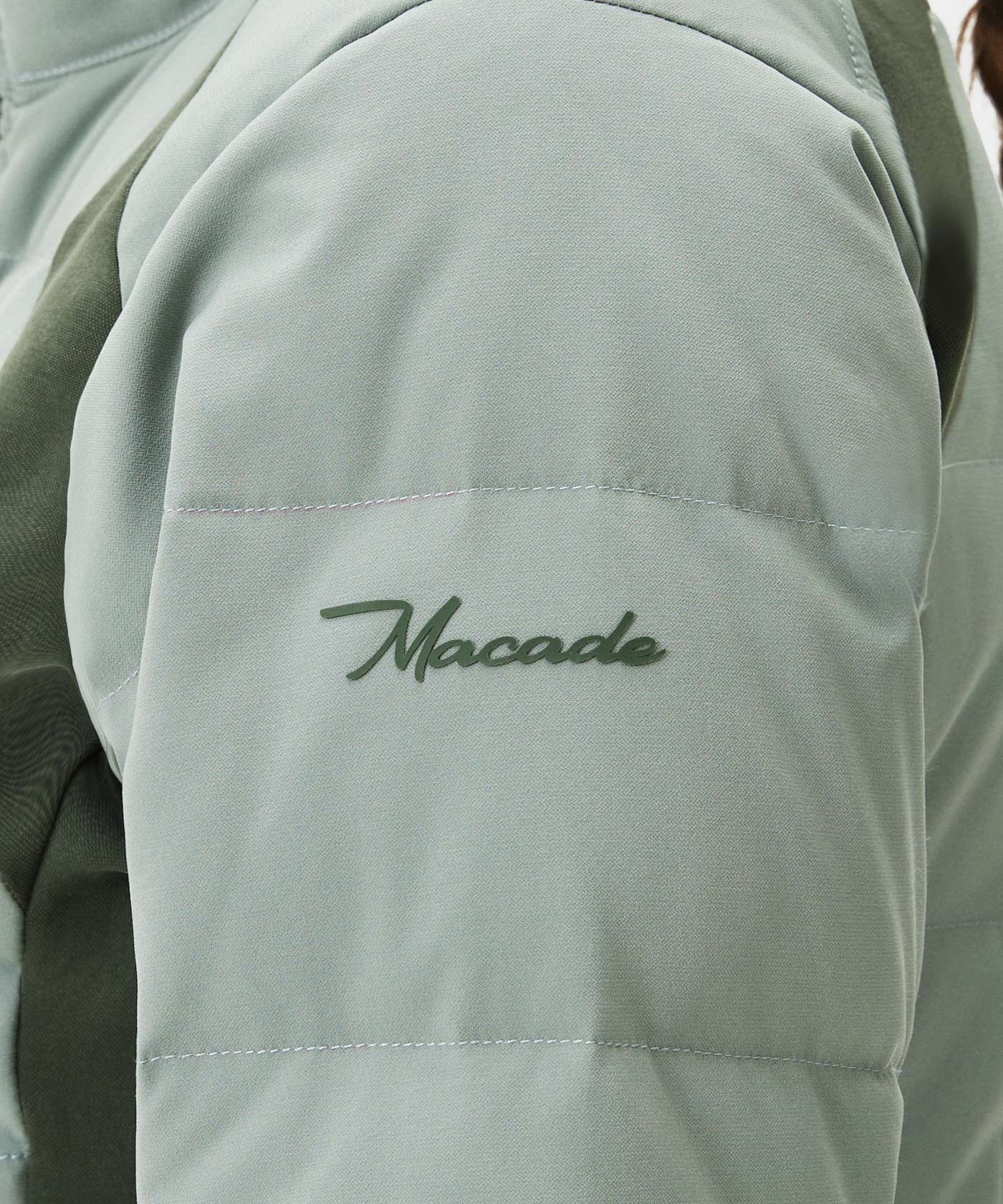 Teal Padded Core Tech Jacket