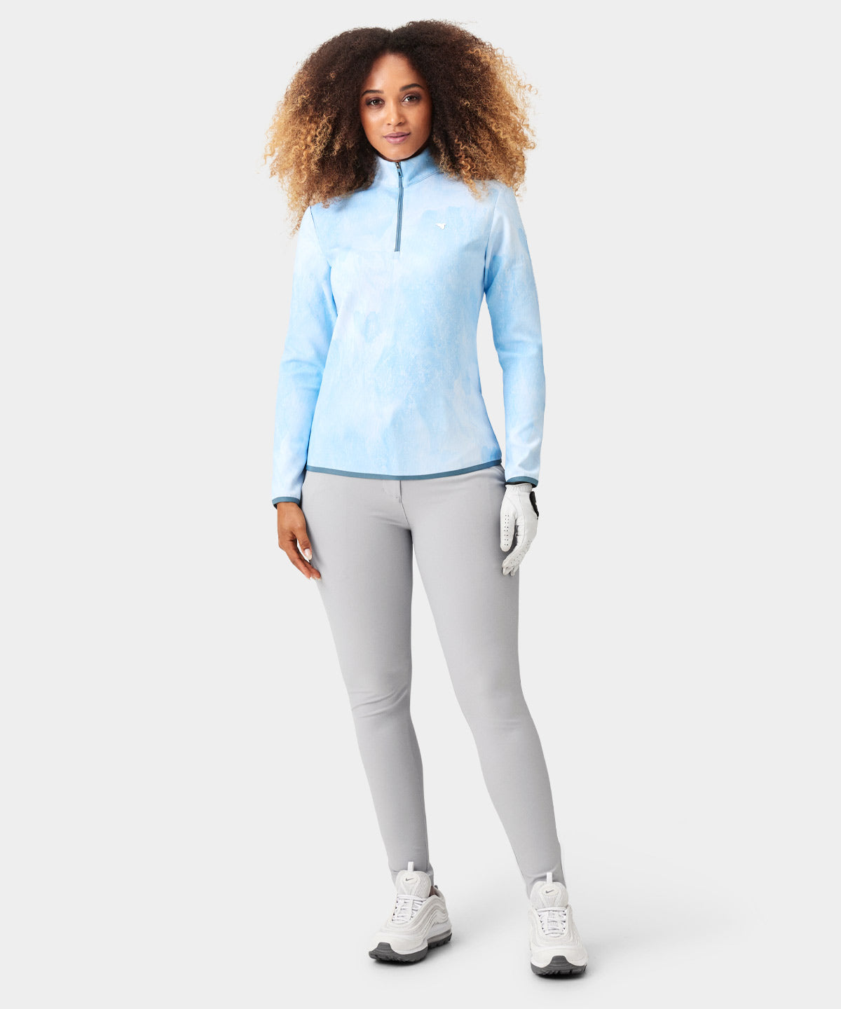 Cloud Blue Therma Quarter Zip