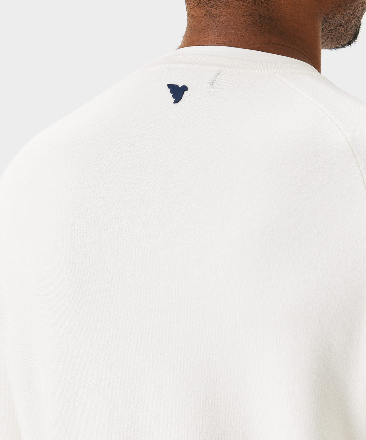 White TX Knit Crewneck Macade Golf