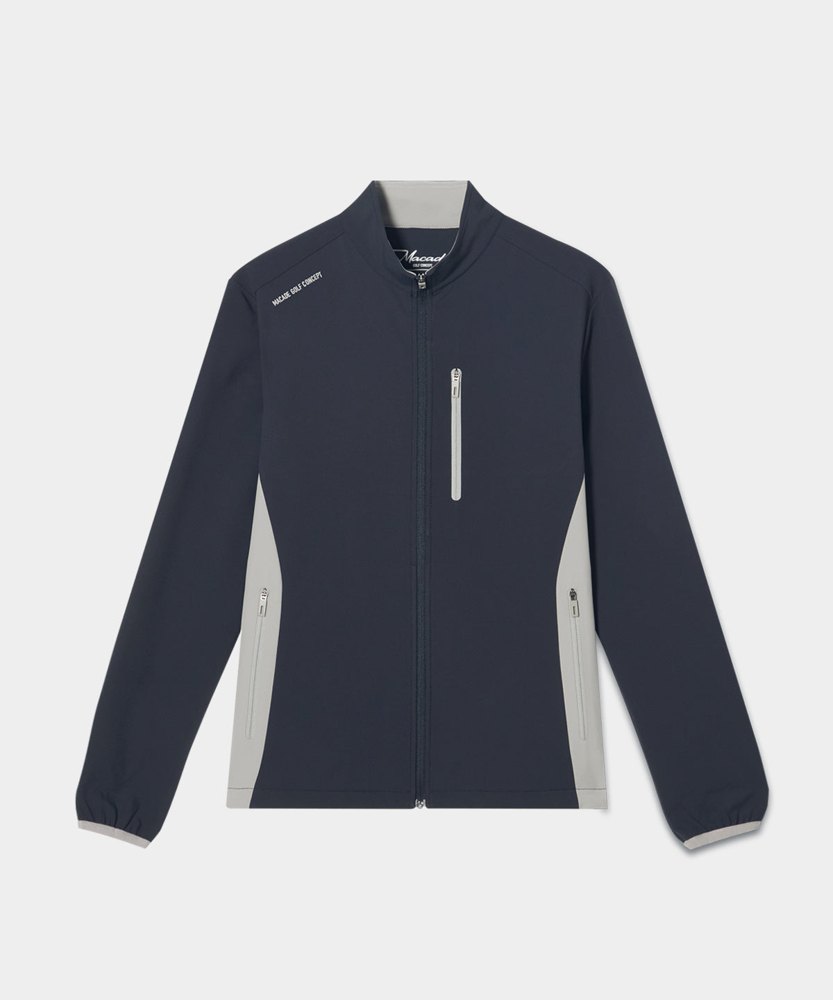 Women's Storm Dark Blue Wind Jacket Macade Golf - Main Image