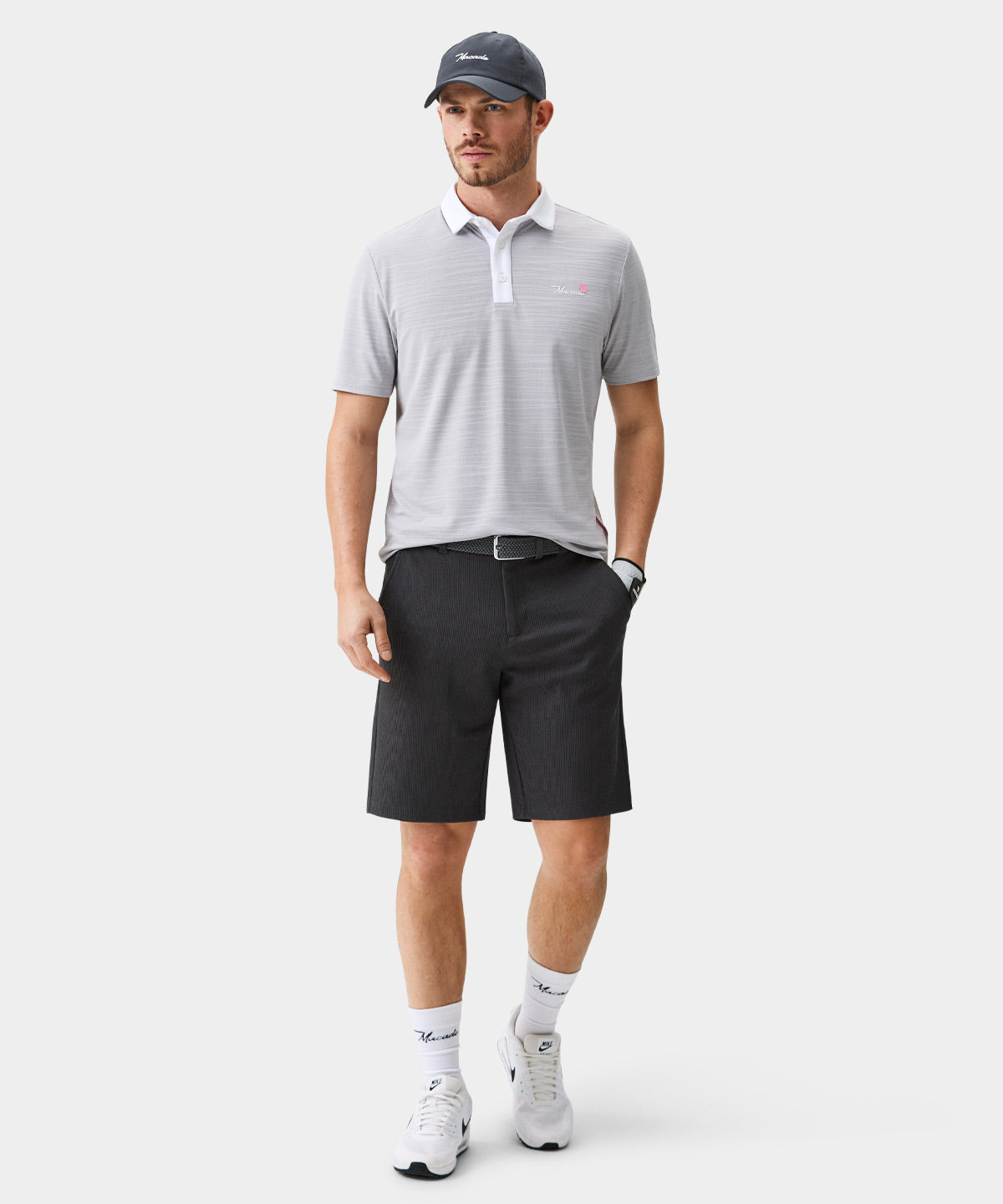 Gray TR Tour Shorts Macade Golf