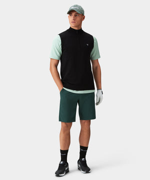 Black TX Knit Vest Macade Golf