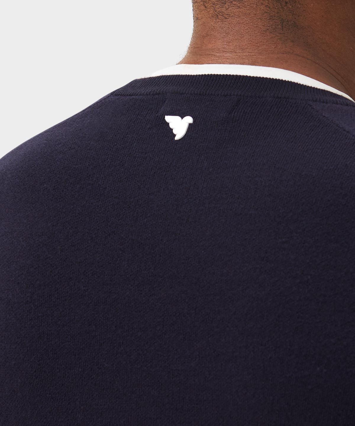 Dark Blue TX Knit Crewneck Macade Golf