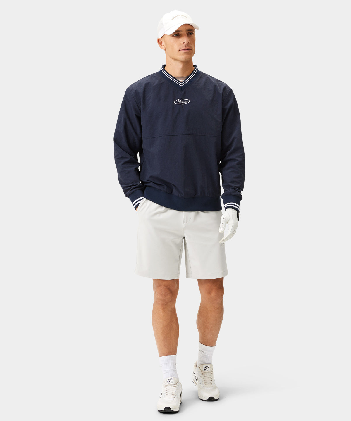 Brooks Dark Navy Windshirt Macade Golf