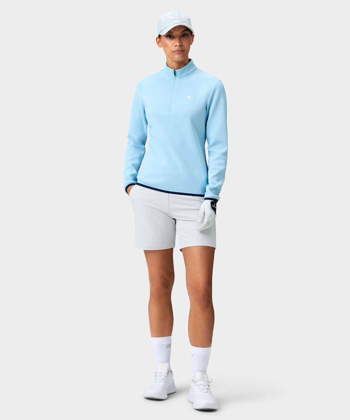 Light Blue Therma Quarter Zip