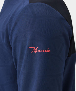 Navy Hybrid Tech Sweatshirt Macade Golf