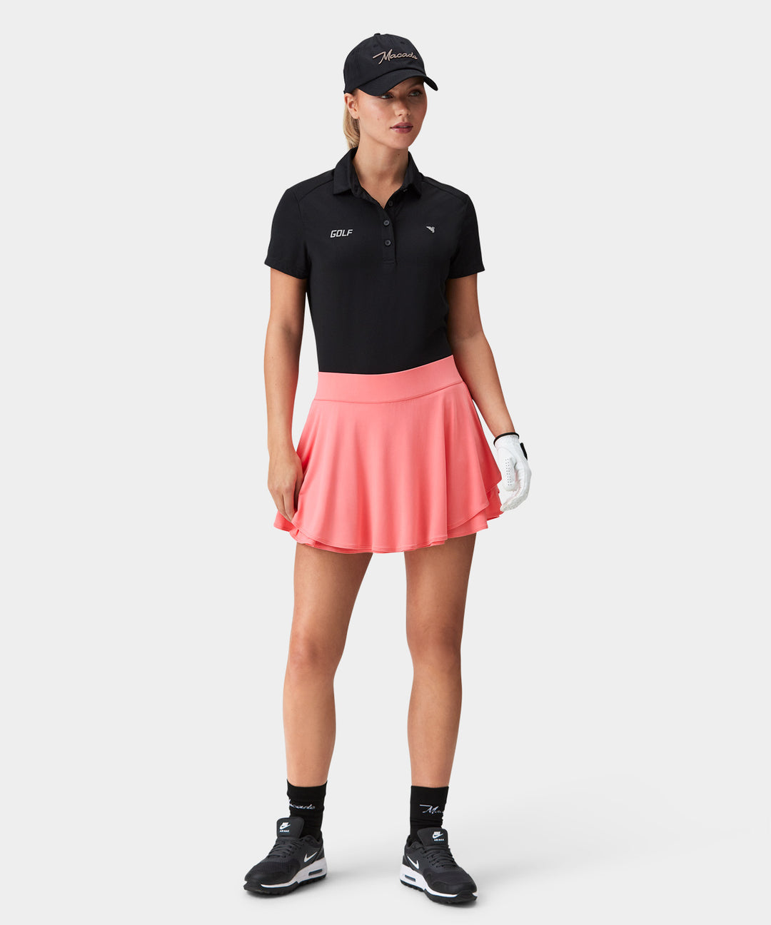 Cleo Peach Tour Skirt Macade Golf