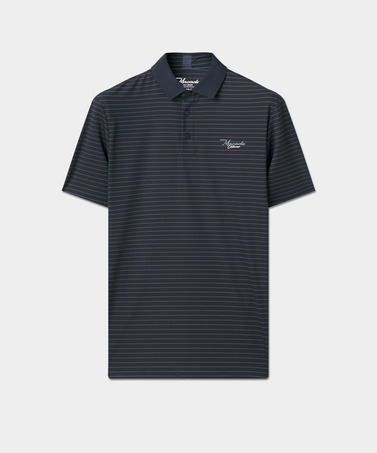 Striped TX Core Clubhouse Shirt Macade Golf