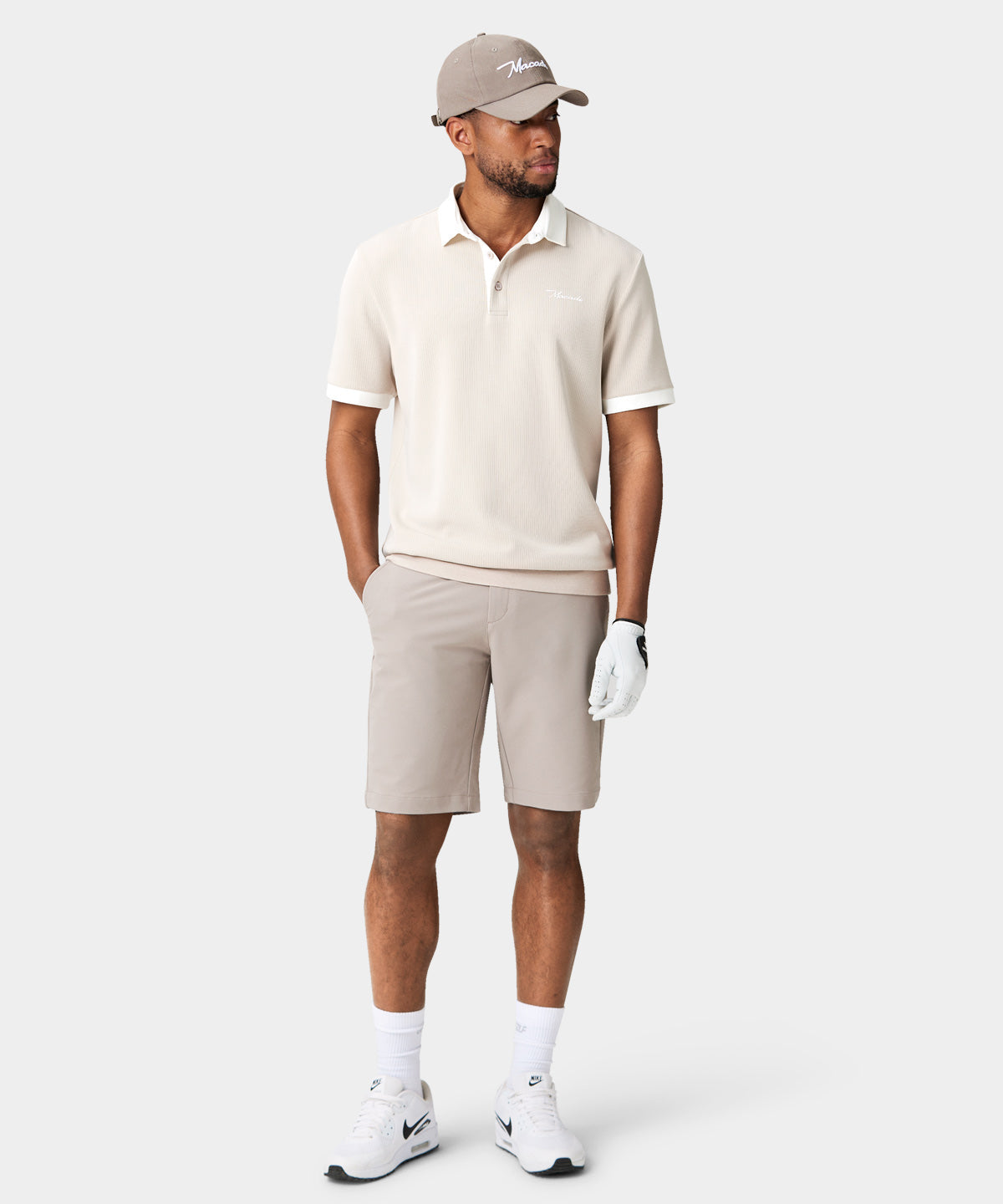 Macade Tan AR Tech Polo