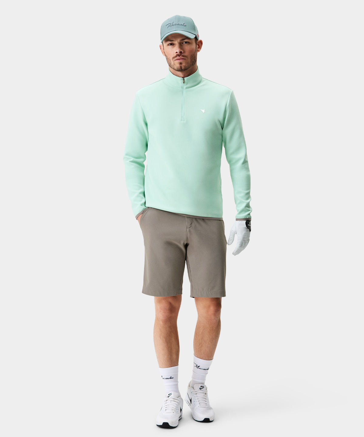 Mint Therma Quarter Zip