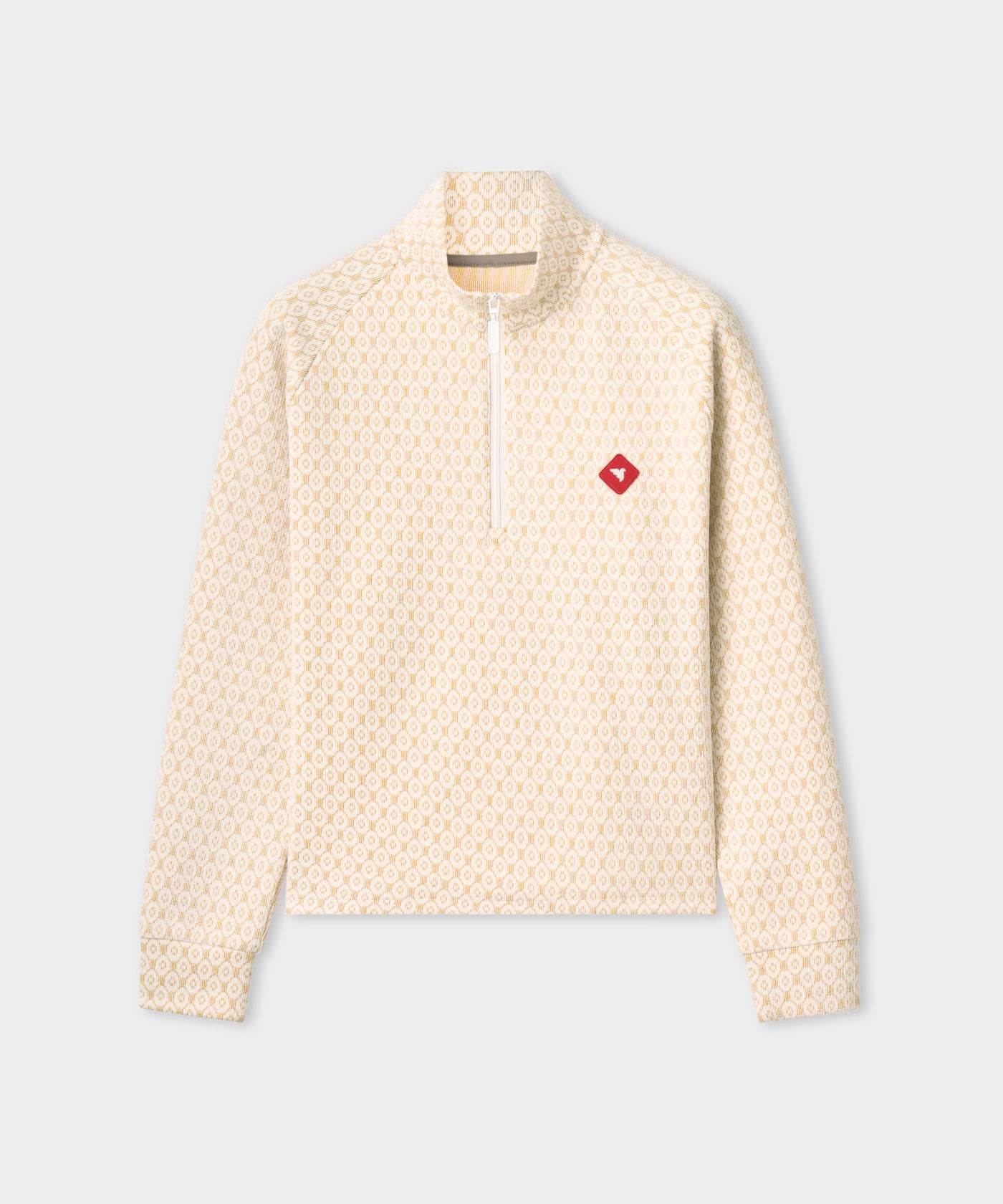 Cableline Quarter Zip - Yellow