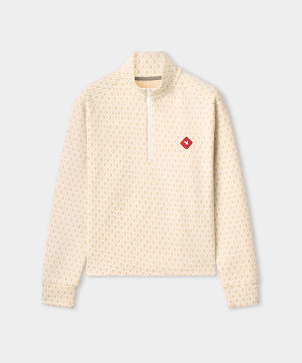 Cableline Quarter Zip - Yellow