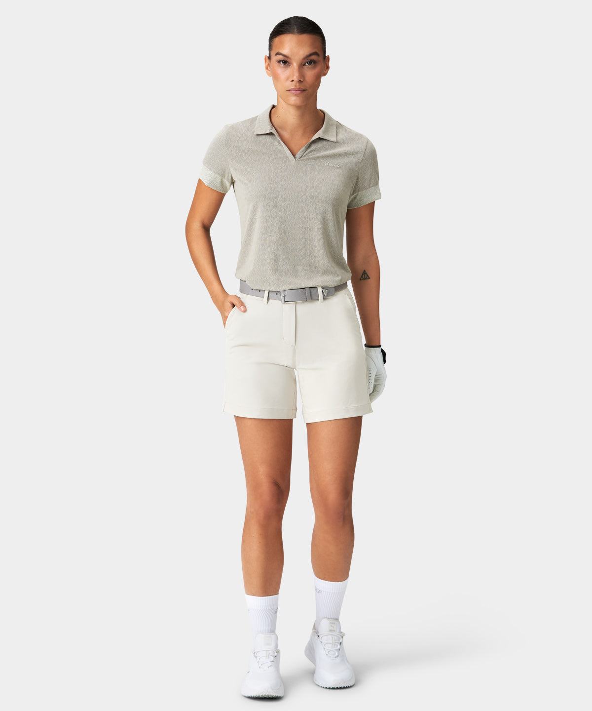 Ivory Flex Shorts Macade Golf