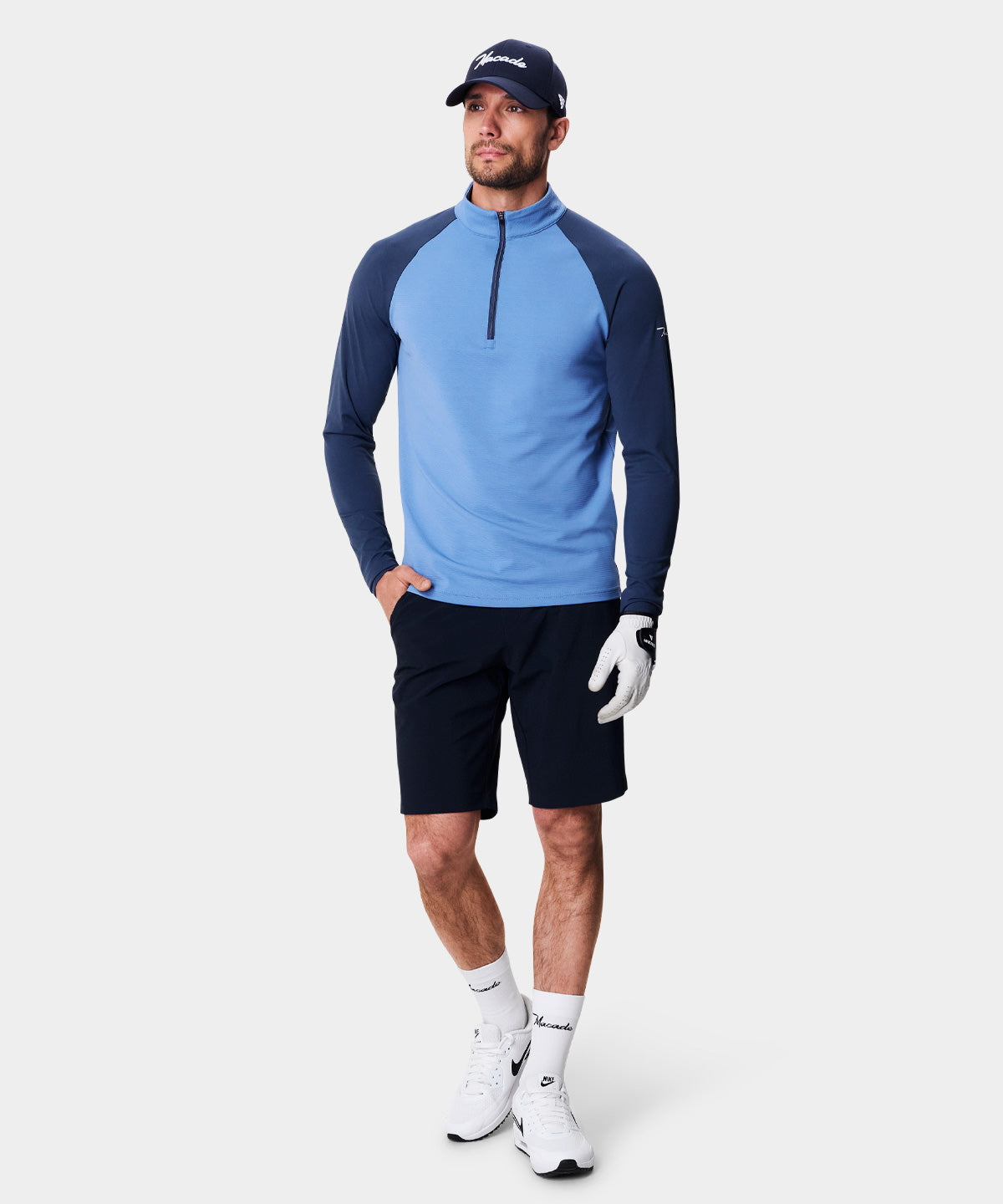 Spruce Tech Quarter Zip Macade Golf
