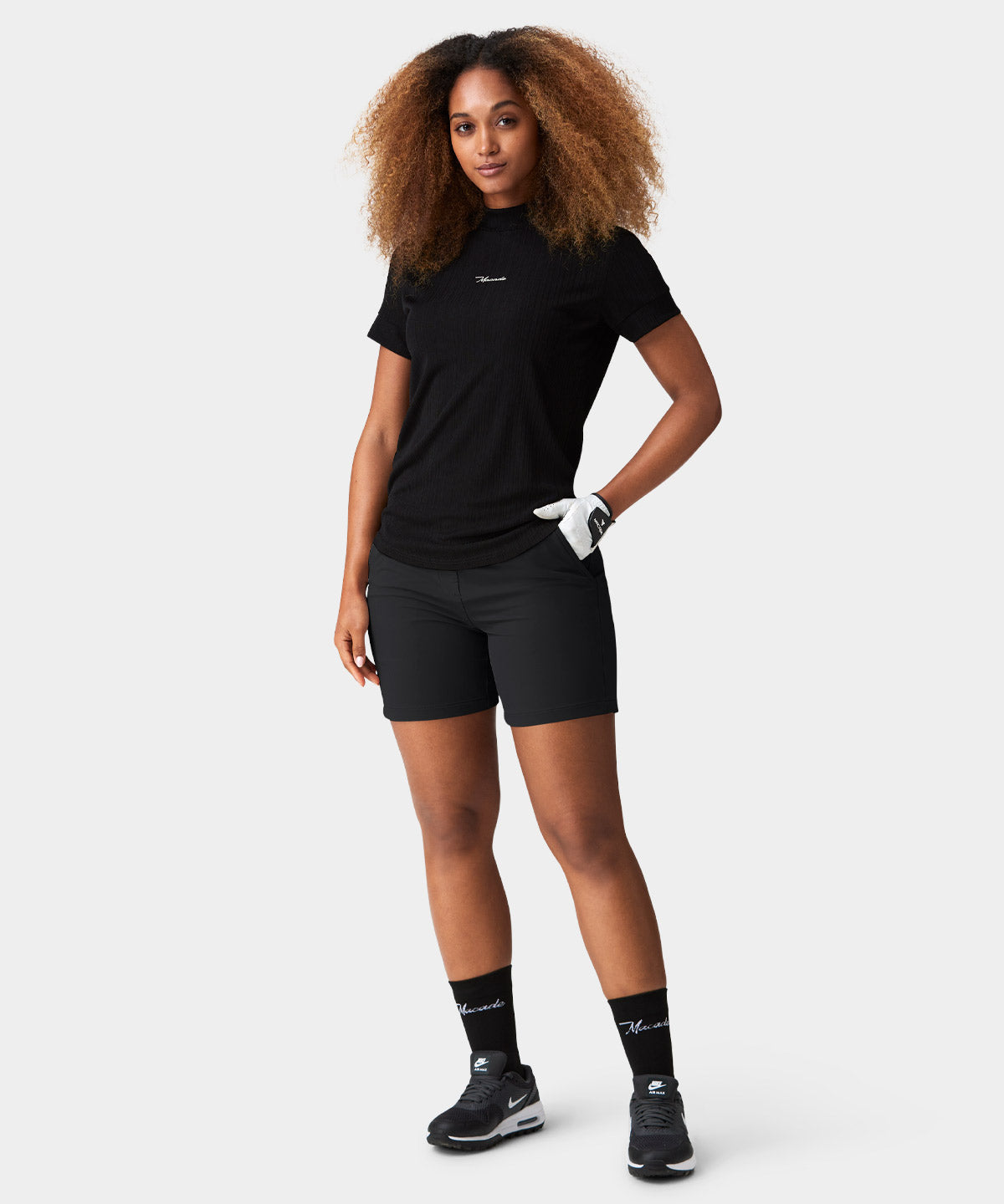 Nora Black Shorts Macade Golf