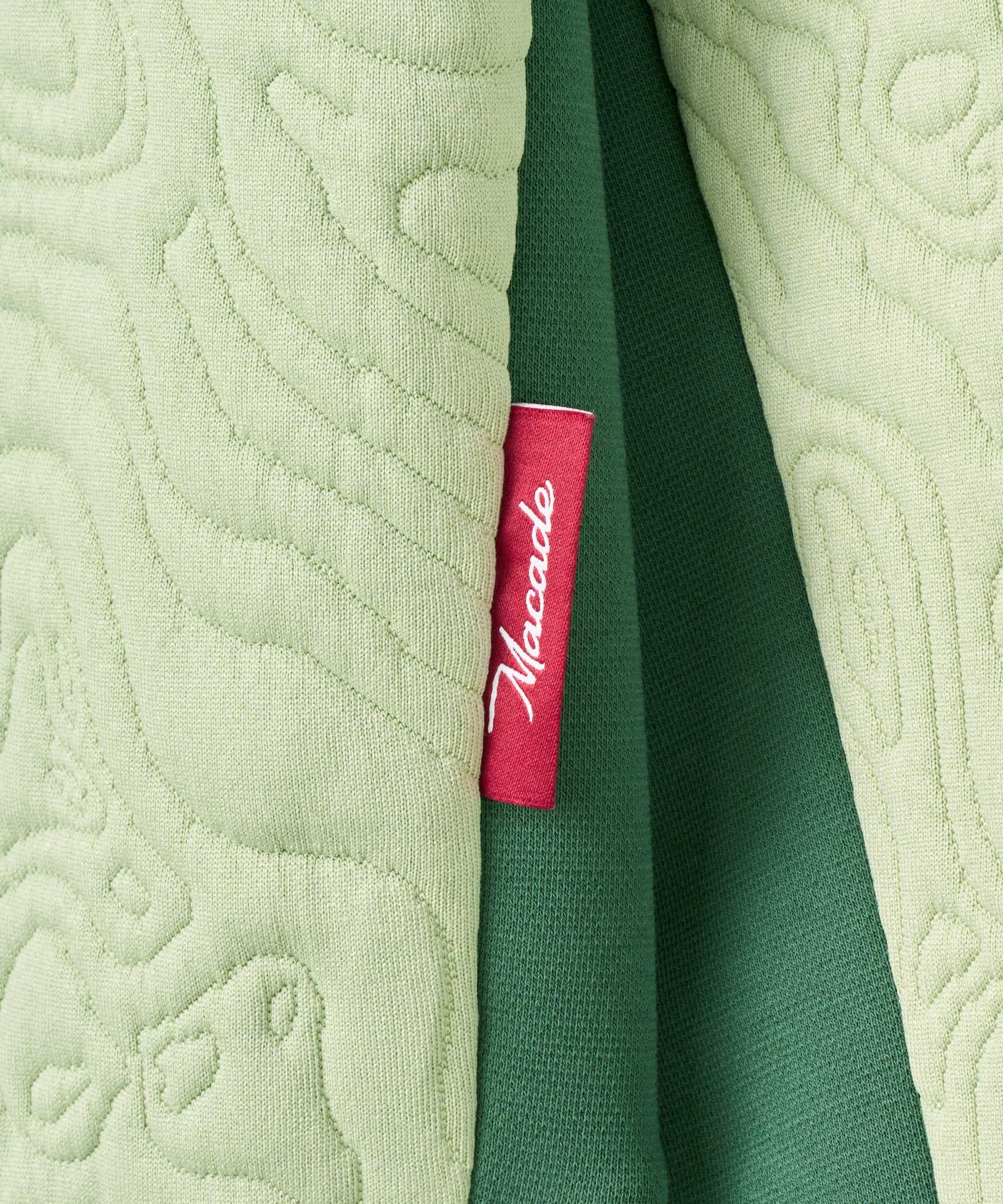 Ridge Mock Sweater - Green