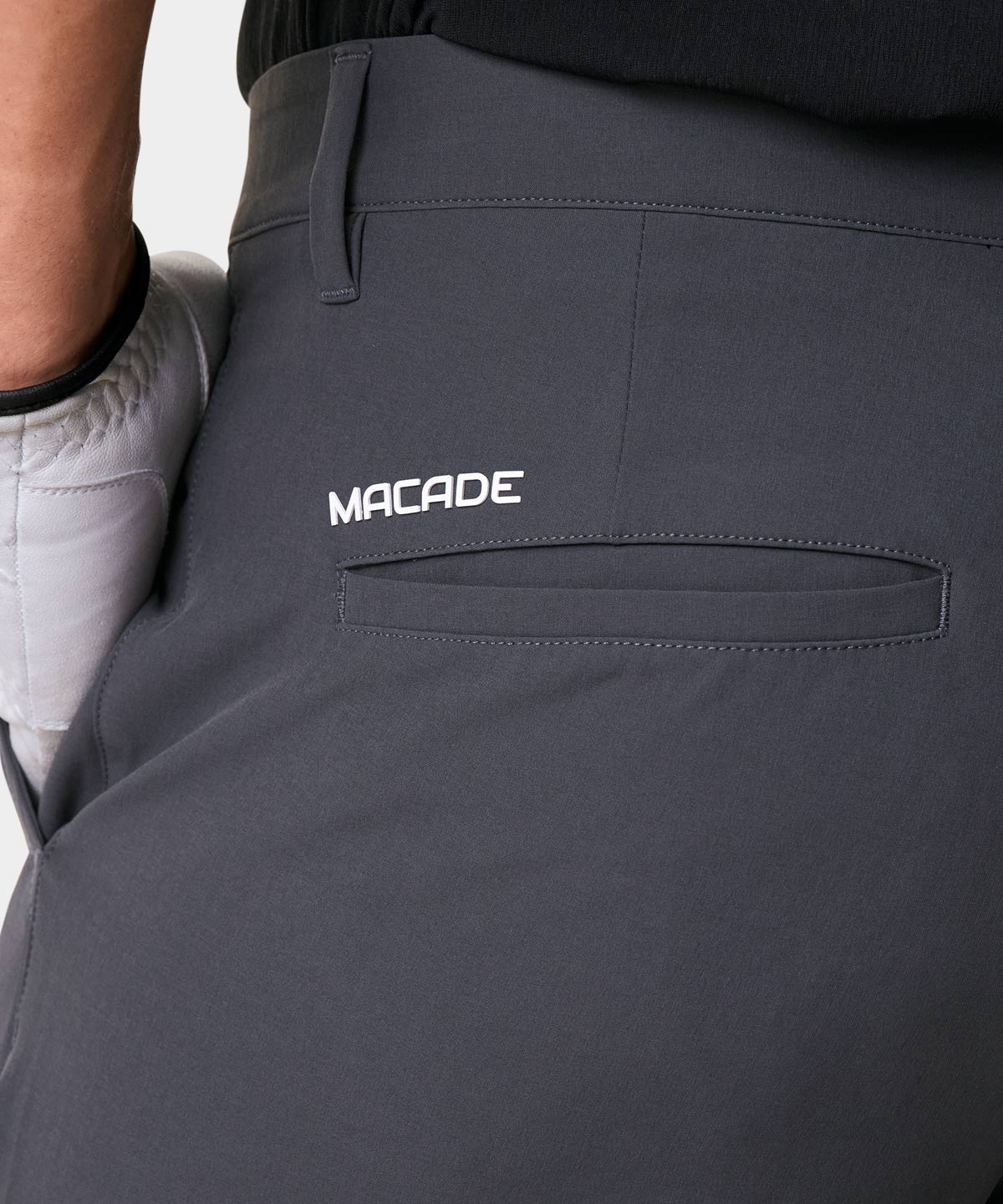 Dark Grey Four-Way Stretch Jogger Macade Golf