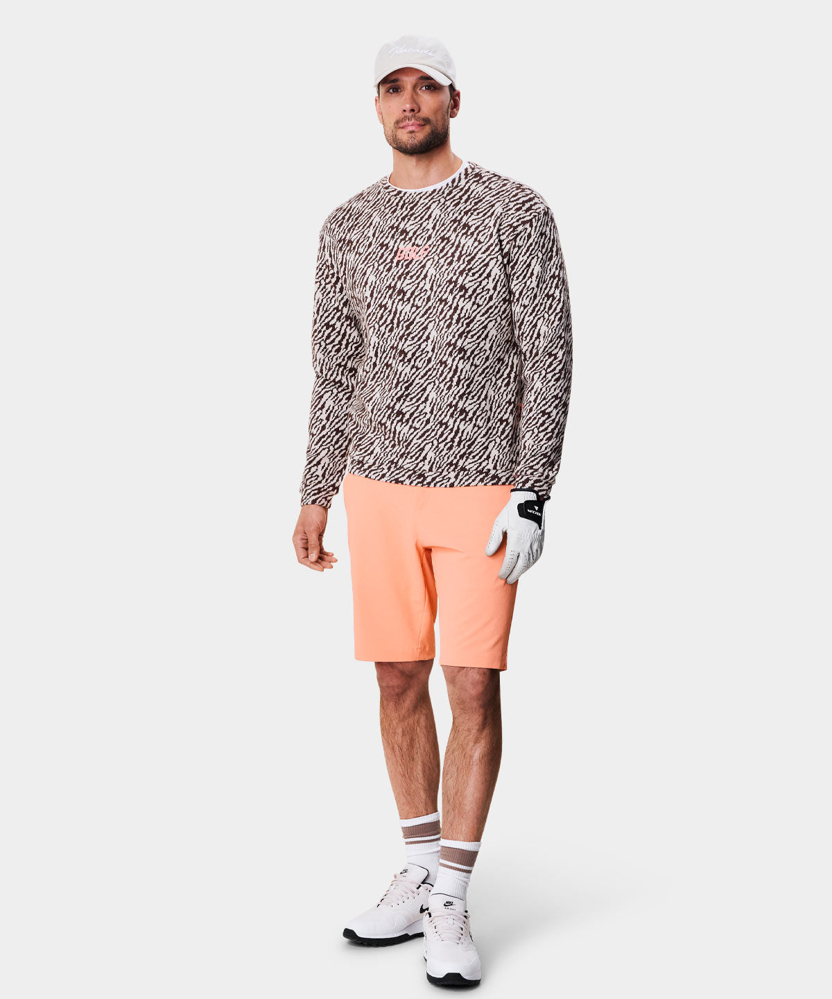 Masur Beige Range Sweater Macade Golf