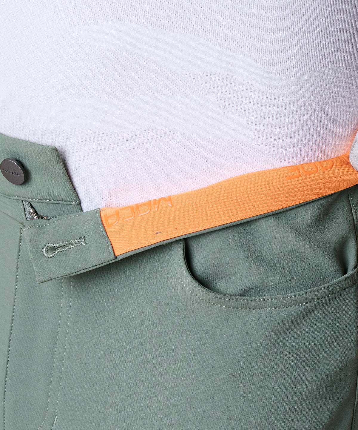 Travis Basil Green Stretch Trouser Macade Golf