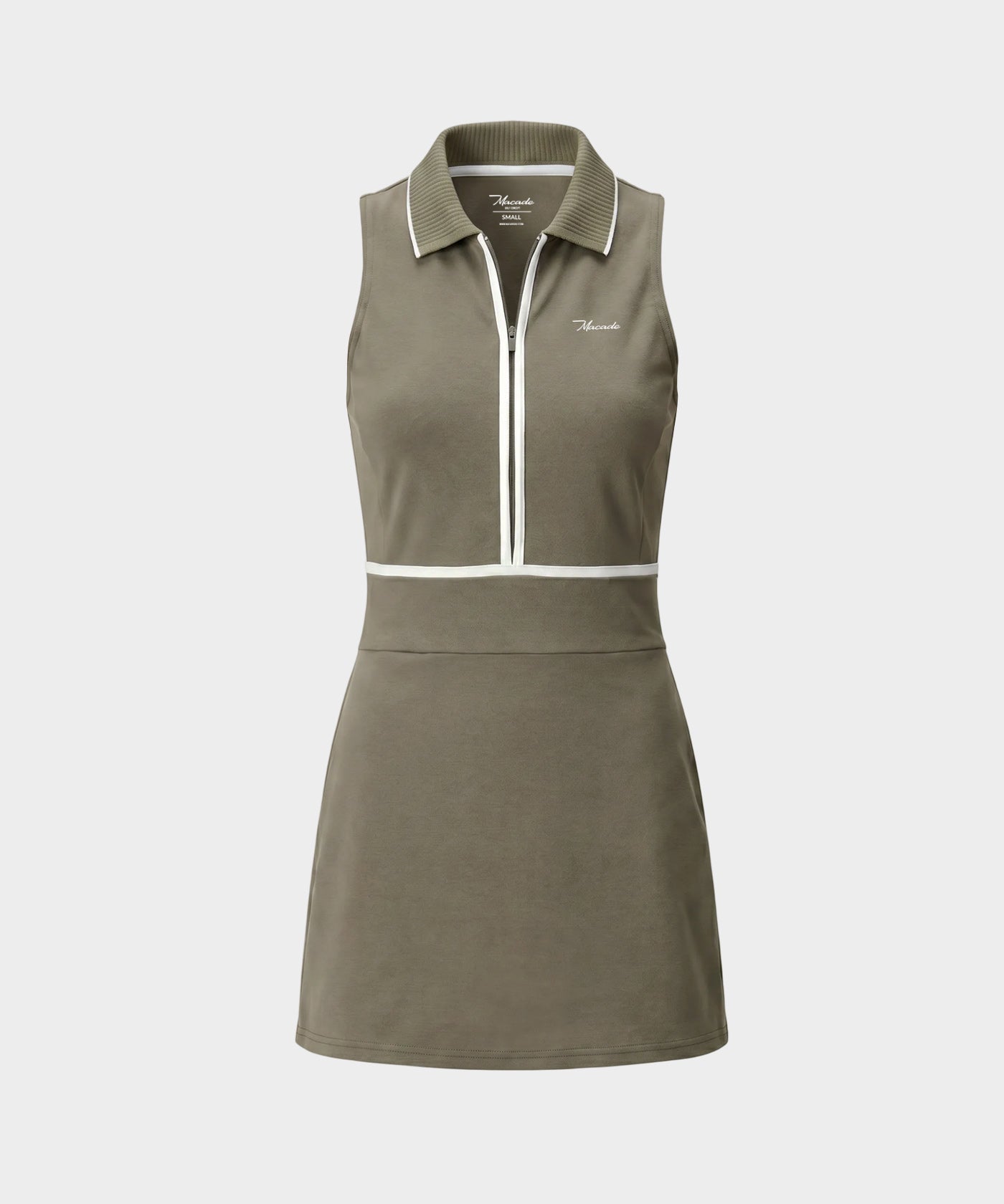 Alva Sleeveless Dress - Olive