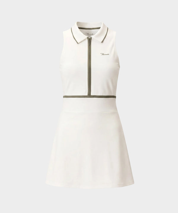 Alva Sleeveless Dress - White