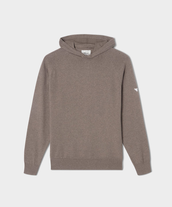 Tech Knit Hoodie - Brown