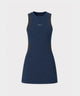 Inez Sleeveless Dress - Steel Blue