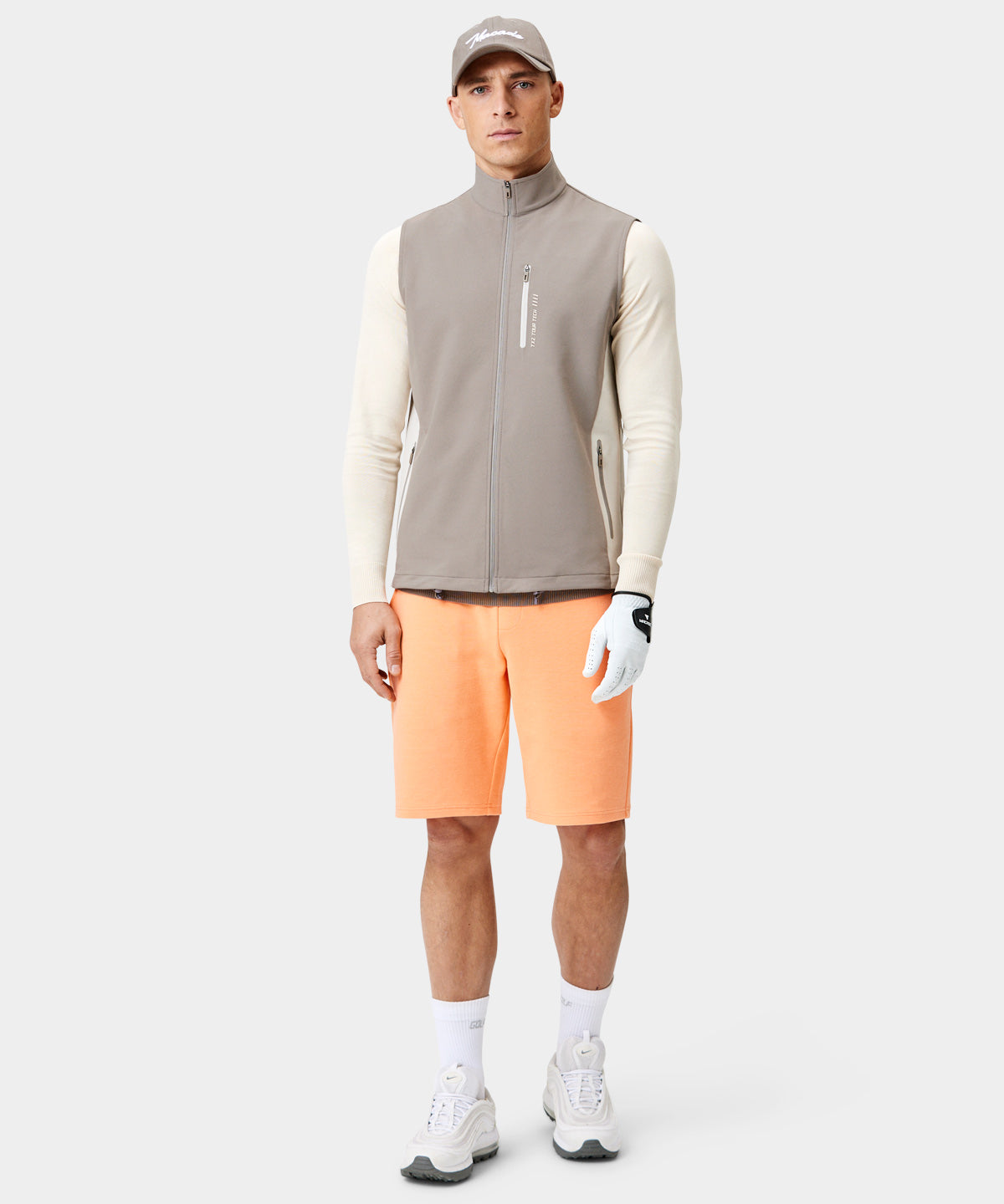 Brown Jupiter Tech Vest Macade Golf