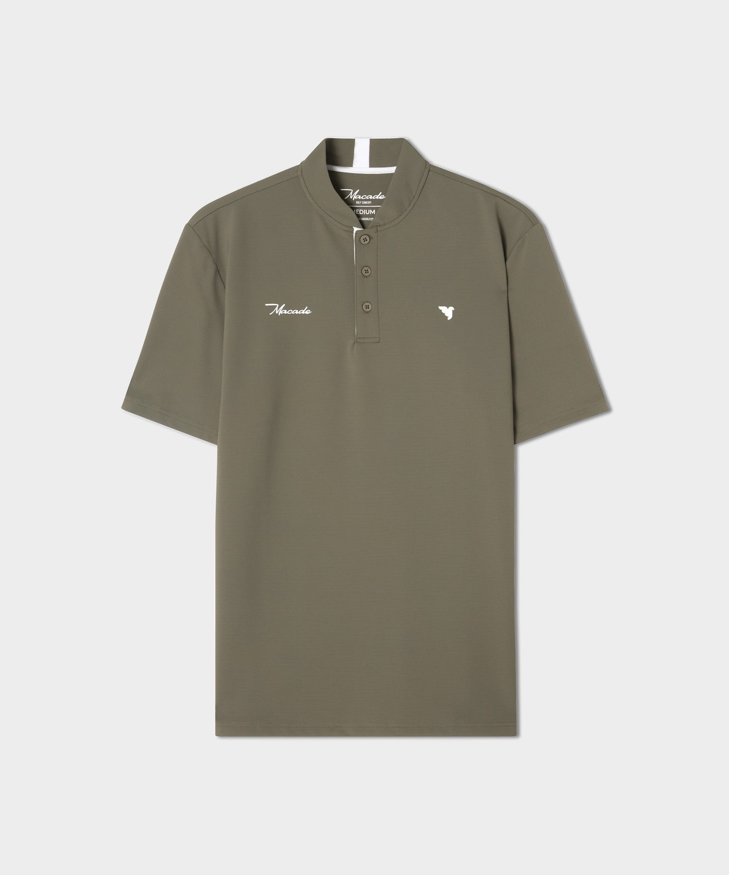 Heath Olive Bomber Shirt