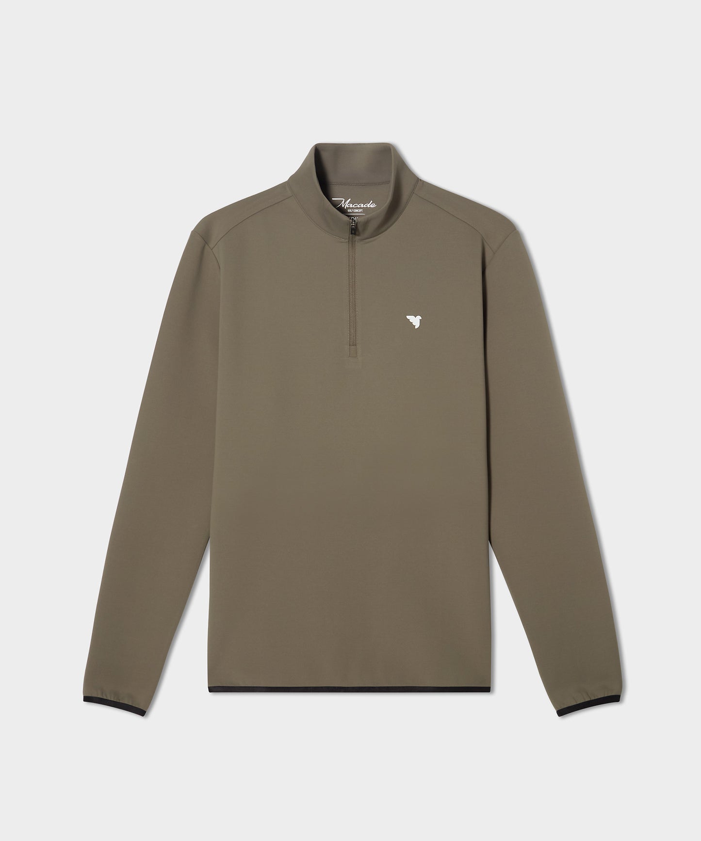 Olive Green Therma Quarter Zip