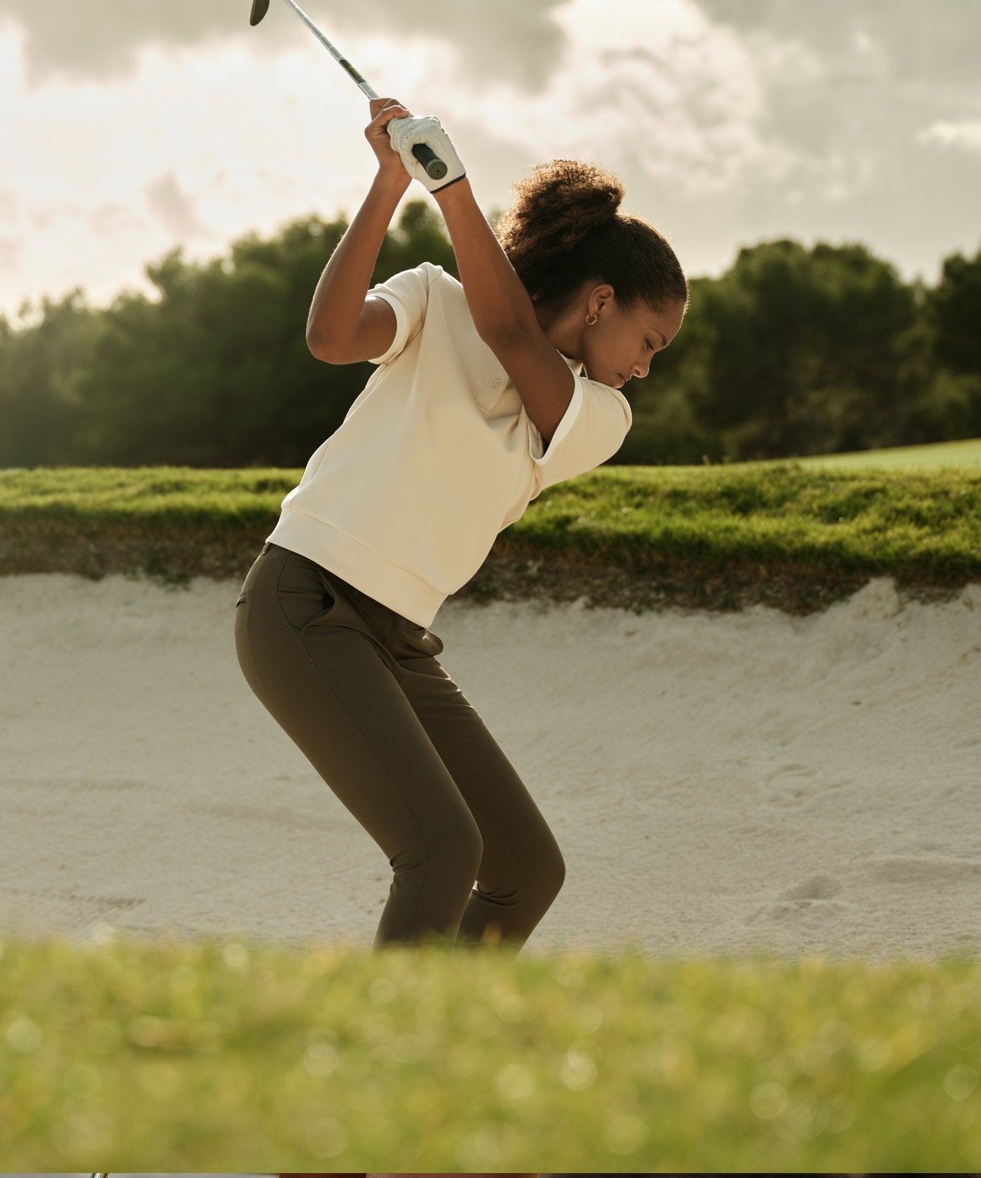 Aura Tan TX Relaxed Shirt