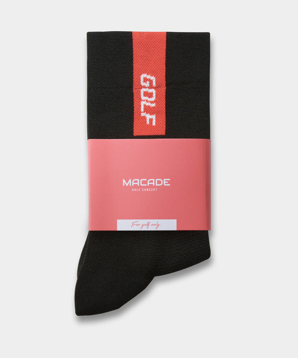 Script Crew Socks - Black