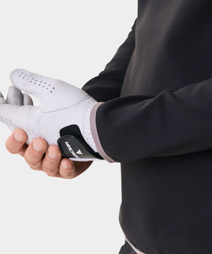 Black Therma Quarter Zip Macade Golf