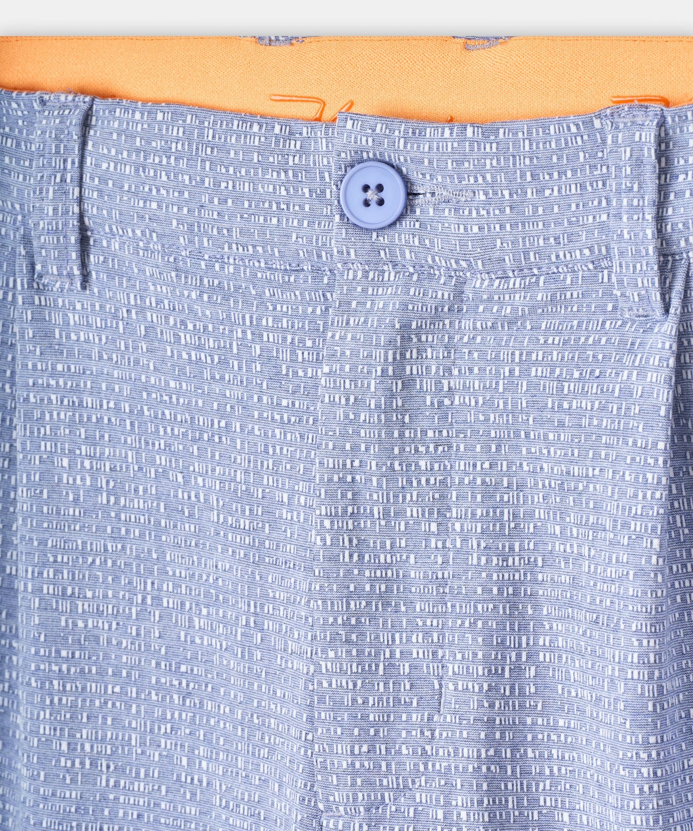 Ridgeweave Pleated Shorts - Blue flatlay 07