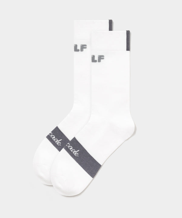 Crew Crossover Sock - Stone