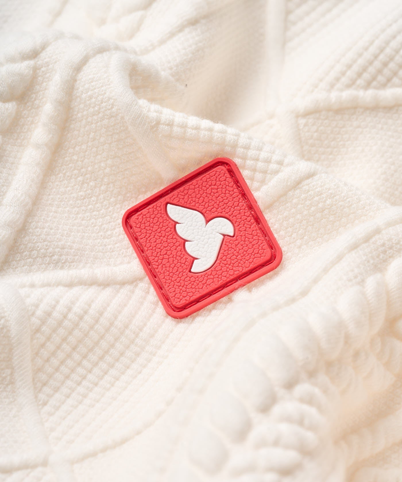 TR Bomber Pullover - Bone flatlay 08