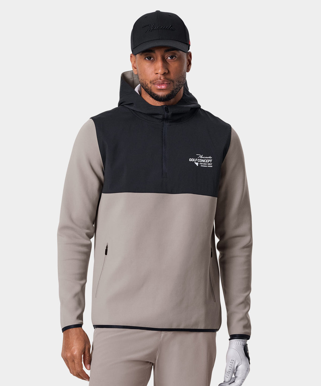 Bowie Taupe Tour Popover Macade Golf