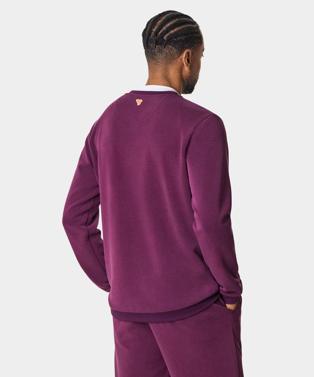 Burgundy Admiral Crewneck Macade Golf