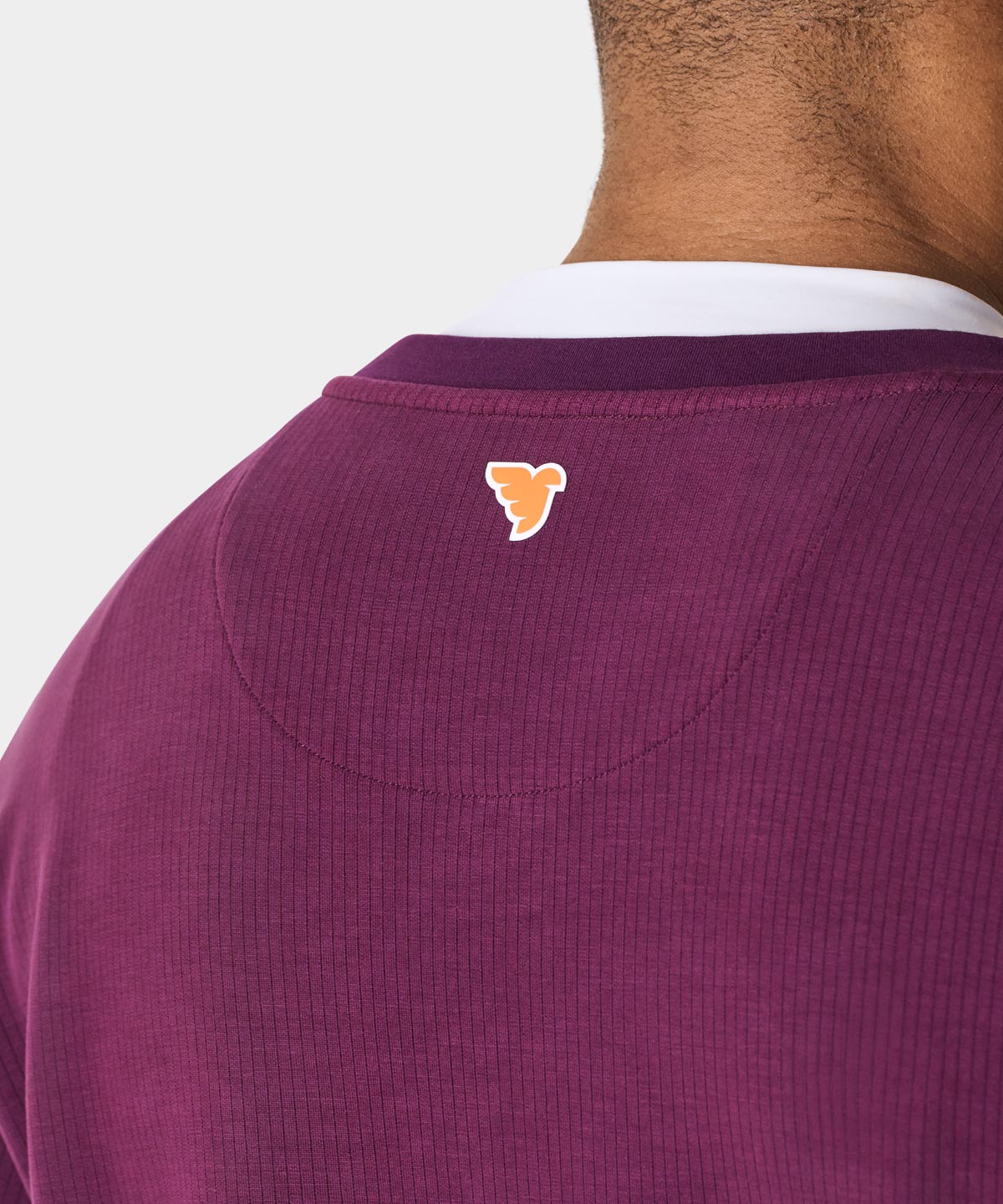 Burgundy Admiral Crewneck Macade Golf