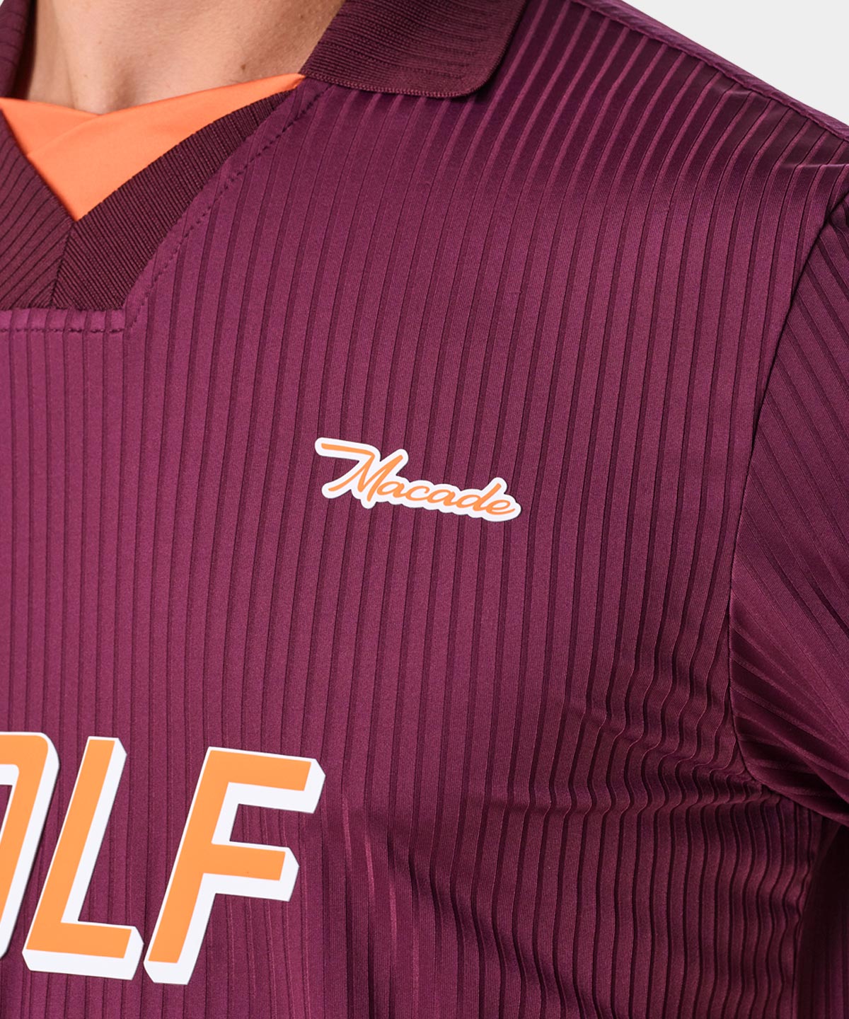 Burgundy Admiral Jersey Macade Golf